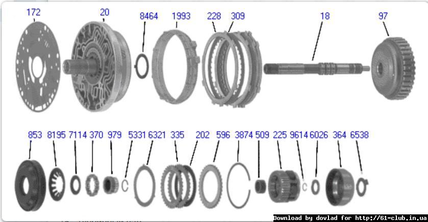 Ремонт АКПП 4L30E (AR25, AR35)